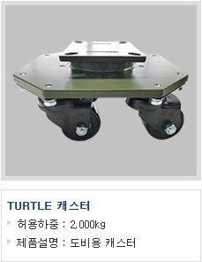 TURTLE 캐스터